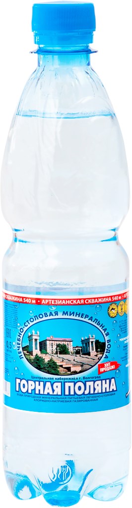 

Вода минеральная Горная поляна газированная 500 мл