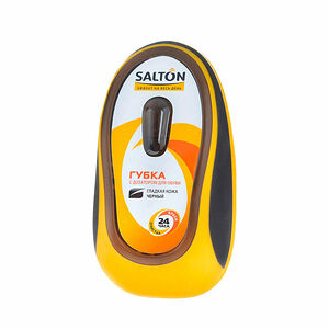 Губка для обуви с дозатором Salton С Норковым Маслом Черная 7 мл