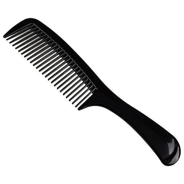 Расческа-гребень Юниlook пластик черный 22х5 см