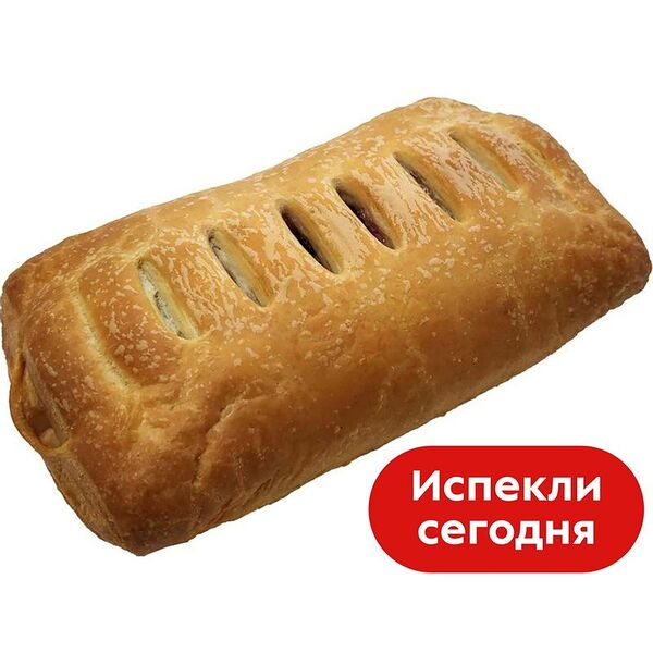 Слойка с начинкой Вишня 81г