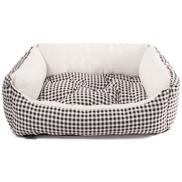 Лежанка Гамма Кантри 42 х 40 х 15 см черная