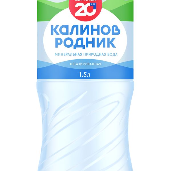 Вода Калинов Родник негазированная 1.5 л пэт Россия