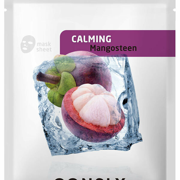 Маска для лица с экстрактом мангостина успокаивающая тканевая ТМ Consly (Консли)