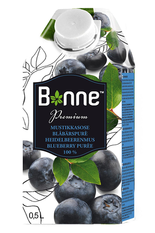 Пюре черничное Bonne