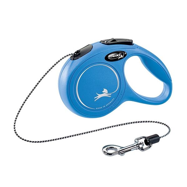 Flexi рулетка New Classic для собак до 8 кг (3 м трос) XS, Синий