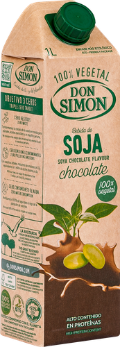 

Напиток растительный DON SIMON Соевый, шоколадный, 1000мл