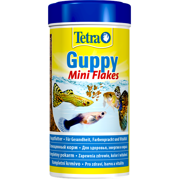 Tetra Guppy корм для всех видов гуппи (мини-хлопья)