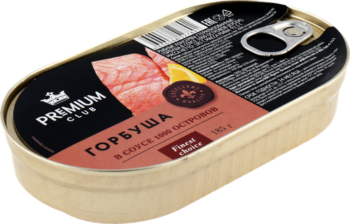 

Горбуша Premium Club в соусе 1000 островов, 185 г