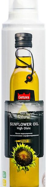 Масло подсолнечное Getuva нерафинированное 250мл