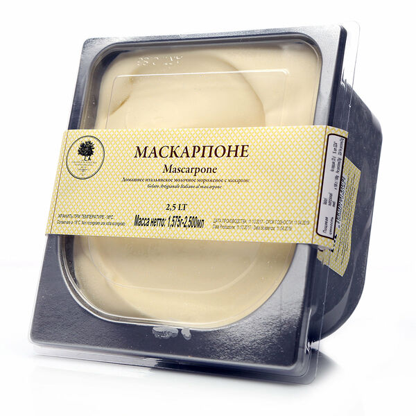 Домашнее итальянское молочное мороженое с маскарпоне ТМ Gelato Di Natura (Желато Ди Натура)