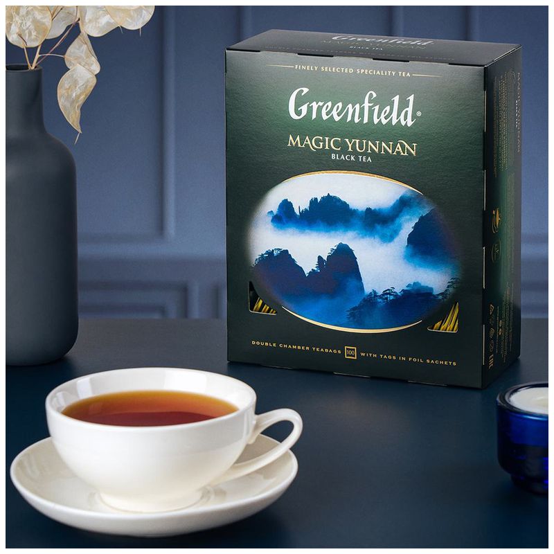 

Чай черный Greenfield Magic Yunnan в пакетиках 2 г x 100 шт.
