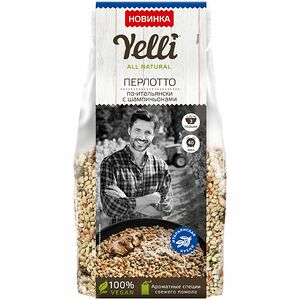 Перлотто Yelli по-итальянски с шампиньонами, 180г