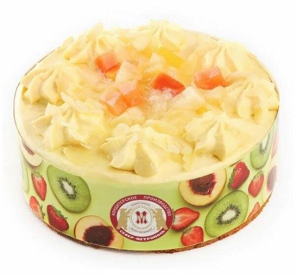 Торт Йогуртовый манго-маракуйя ТМ Север