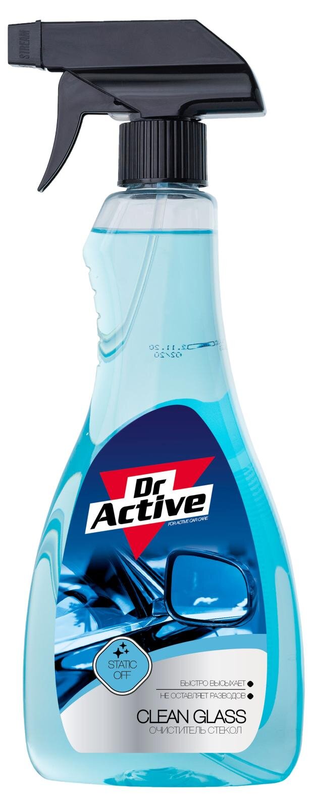 

Очиститель стекол Dr.Active Clean Glass, спрей 500 мл