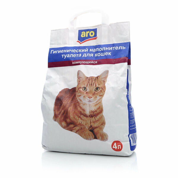 Наполнитель для кошачьих туалетов комкующийся ТМ ARO (Аро)