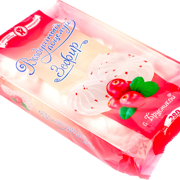 Зефир ШФ НОВОСИБИРСКАЯ Воздушный поцелуй с брусникой