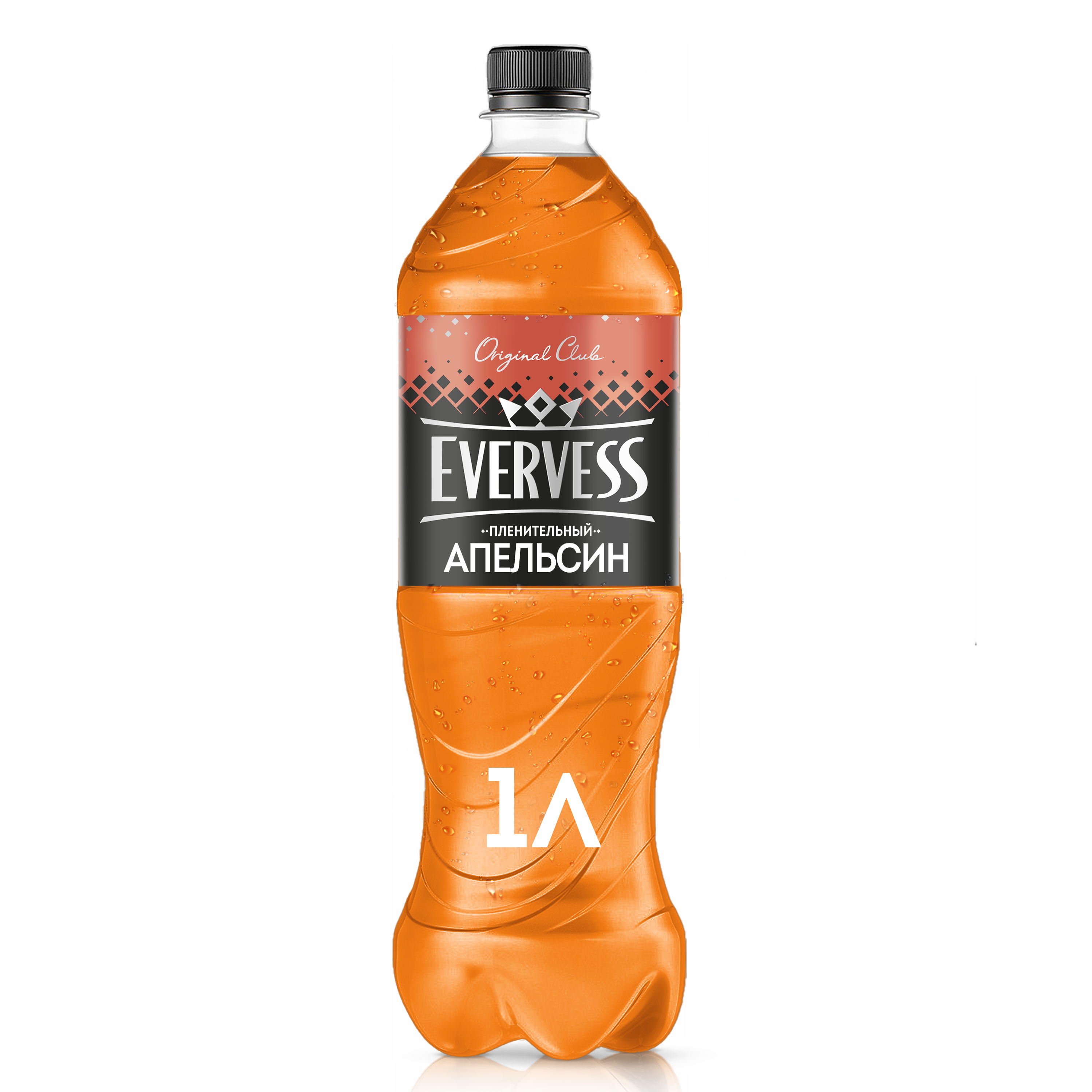 

Газировка Evervess Original Club Пленительный Апельсин 1 л