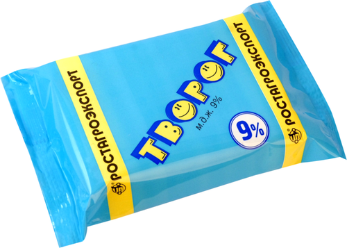 

Творог Ростагроэкспорт мягкий 9% 180 г