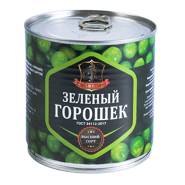 Горошек зеленый "Хавиар" из мозговых сортов