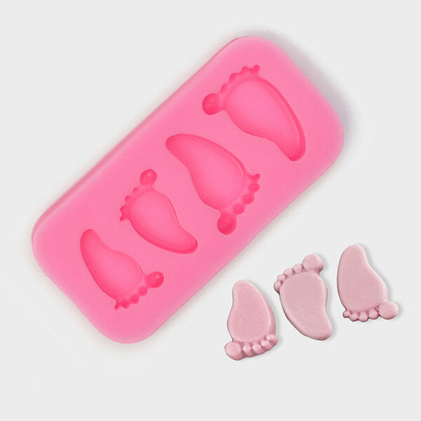 3628347 Молд 8*4*1,1 см 'Следы малыша'