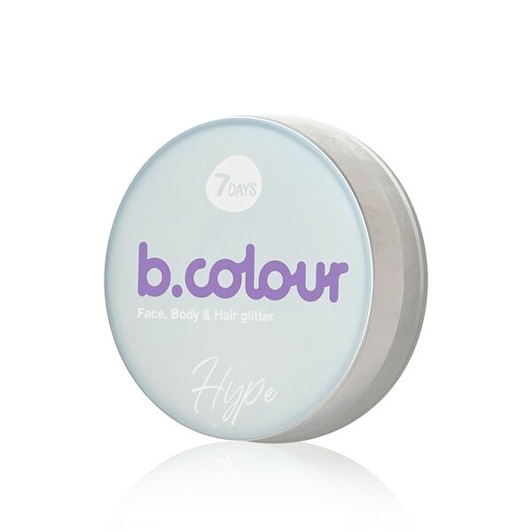 Гель-глиттер 7Days B.Colour для волос лица тела 02, 25 г