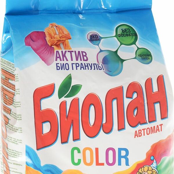 Стиральный порошок Биолан Color автомат