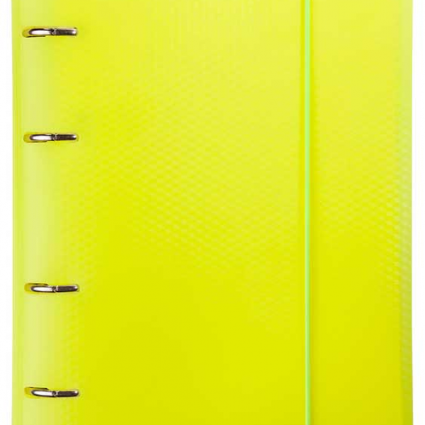 Тетрадь 120л а5ф на 4-х кольцах пластиковая обложка с высечкой под кольца на резинке metallic темно-синий в индив упак