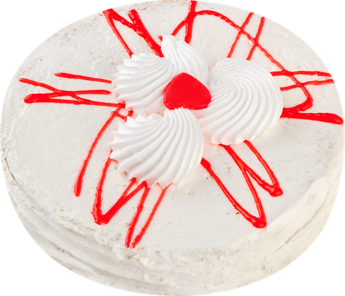 

Торт бисквитный ВАЛЕНСИЯ Сметанник с клубникой, 700г