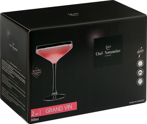 

Набор бокалов CHEF&SOMMELIER для коктейля Grand Vin 300мл