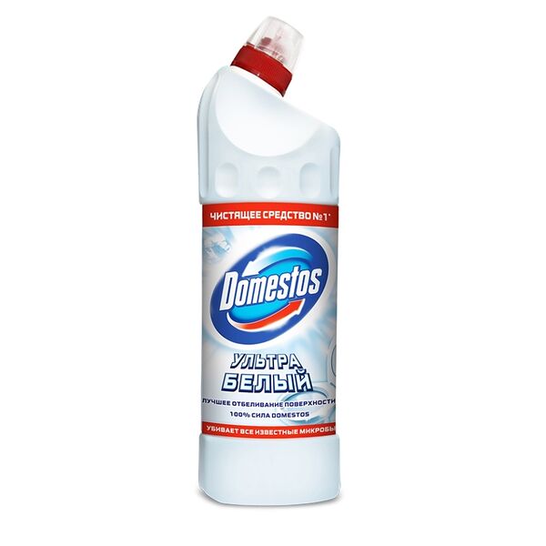 Средство чистящее Domestos для унитаза ультра белый, 750мл