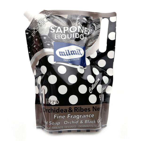 Жидкое мыло Орхидея и Чёрная смородина ТМ MilMil (МилМил)