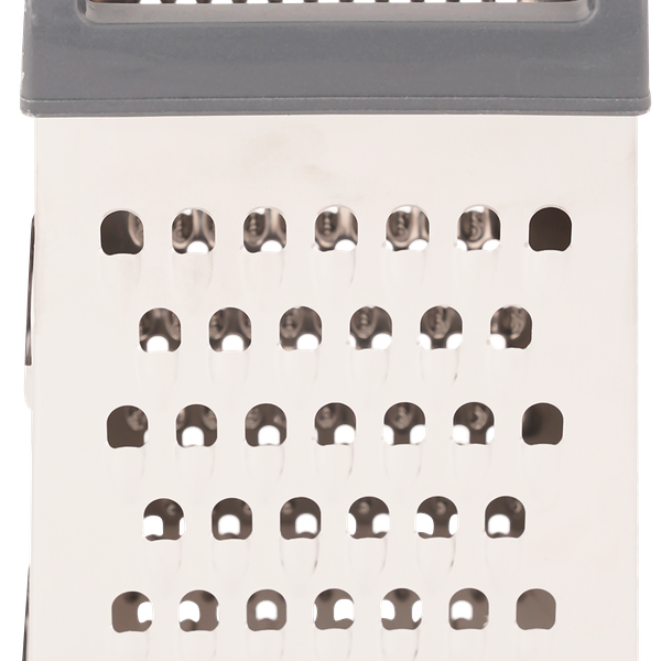 Терка HOMECLUB Ordinario, 4-х гранная, 23x10x7,6см, нержавеющая сталь, пластик