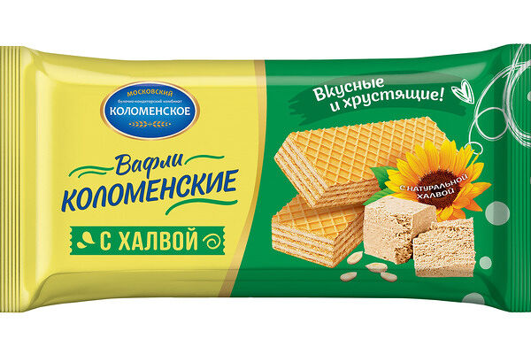 Вафли с халвой Коломенское