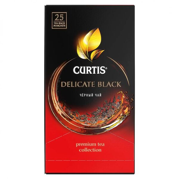 Чай черный Curtis Delicate Black, 25 шт. 42.5 г