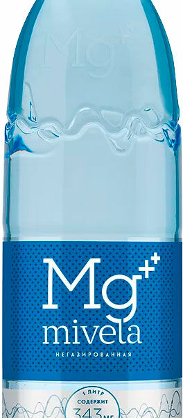 Вода питьевая Mivela Mg++ лечебно-столовая негазированная, 1 л