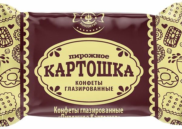 Конфеты Невский Кондитер Пирожное Картошка глазированные вес