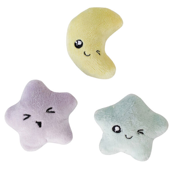 Petstages игрушка для кошек звездочки и луна