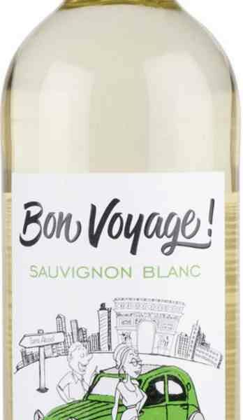 Вино безалкогольное Bon Voyage! Sauvignon Blanc белое, Германия