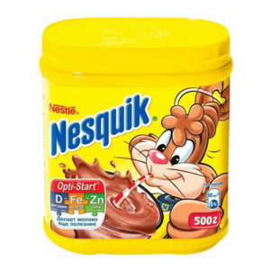 Какао напиток Nesquik шоколадный, банка в Магнит со скидкой –31%