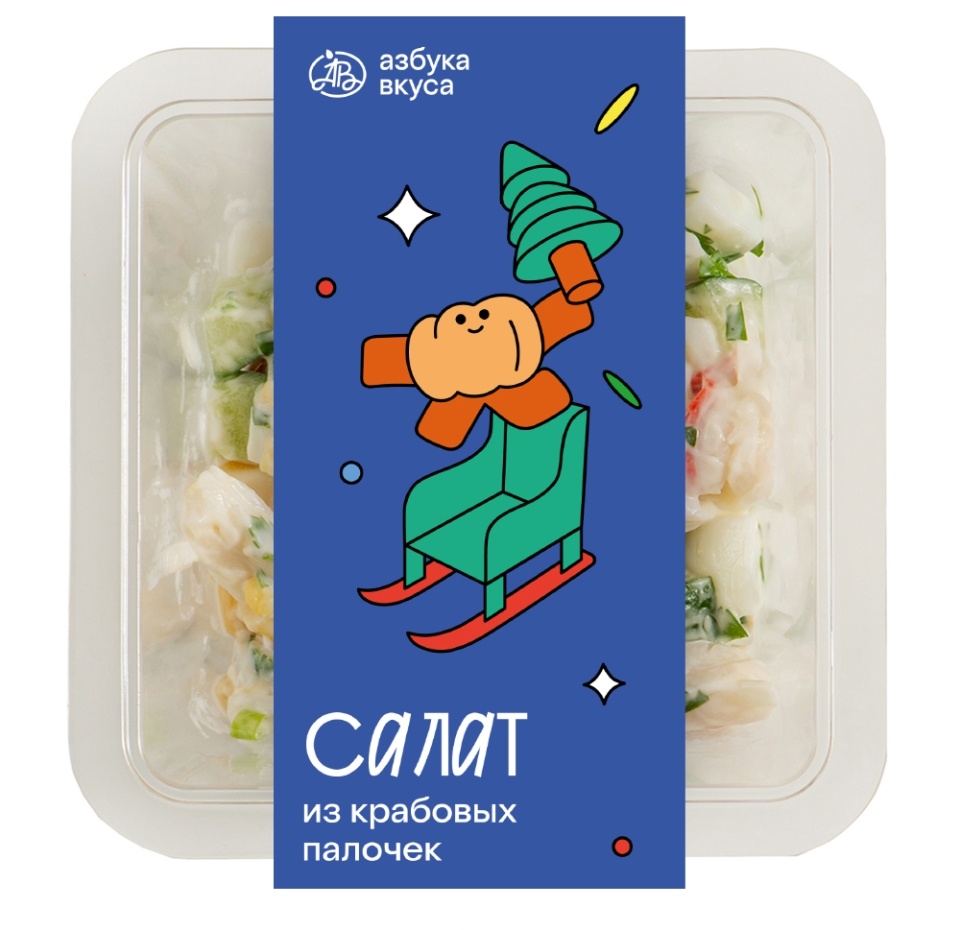 

Салат из крабовых палочек Уже Готово, 500 г