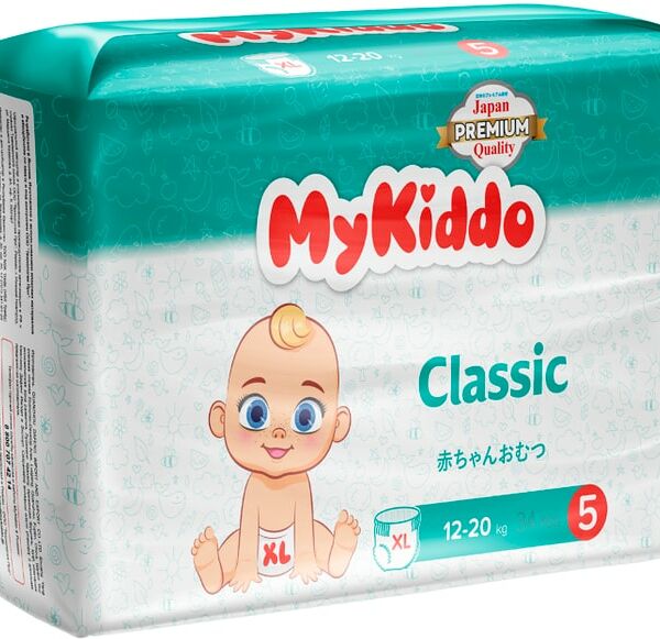 Подгузники-трусики MyKiddo Classic XL 12-20кг 34шт