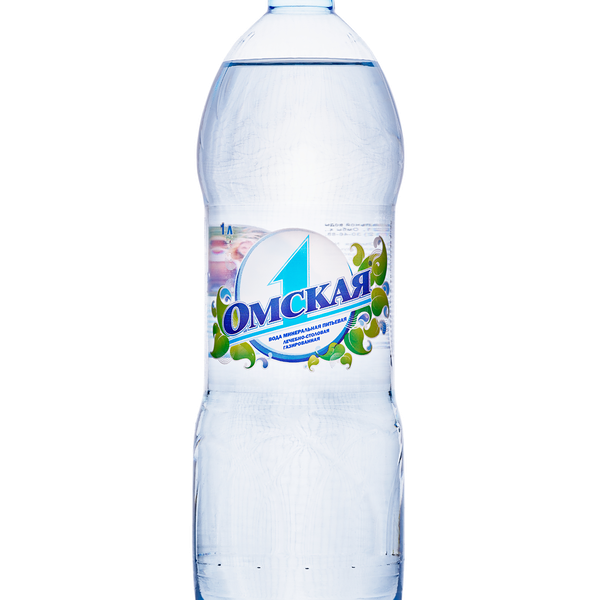 Вода минеральная Омская 1, газированная
