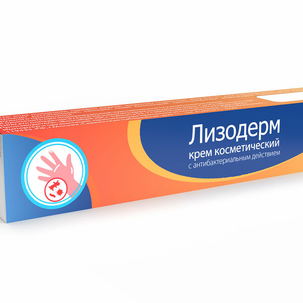 Крем косметический Лизодерм антибактериальный 15 г