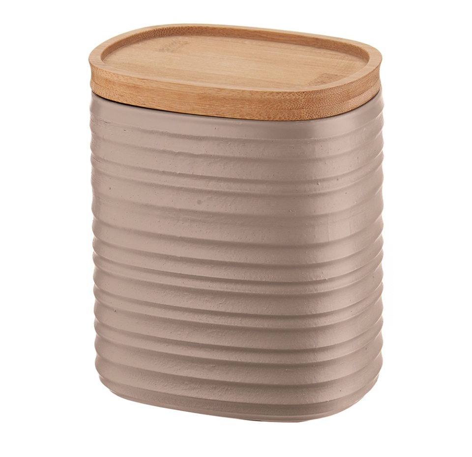 

Емкость для хранения с бамбуковой крышкой, в ассортименте, Guzzini 1л, Италия