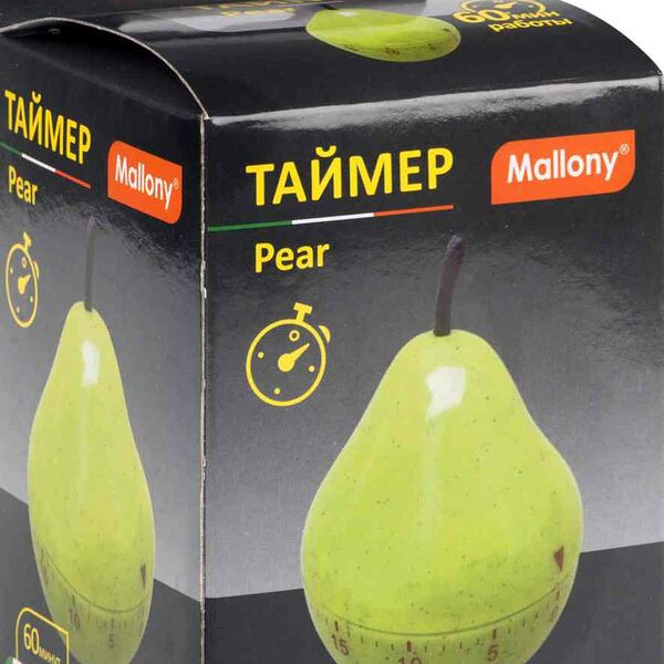 Таймер Груша Mallony 60 мин работы, 6,7×9,1 см
