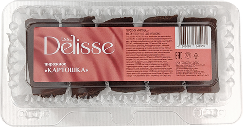 

Пирожное Delisse Картошка 350 г