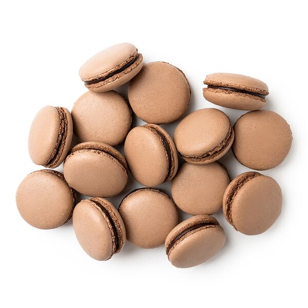 Пирожное макарони шоколадное от шеф-кондитера «Азбуки вкуса»