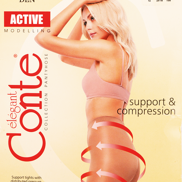 Колготки женские CONTE Active 40 den bronz 3