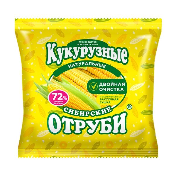 Сибирские отруби кукурузные натуральные 180 г