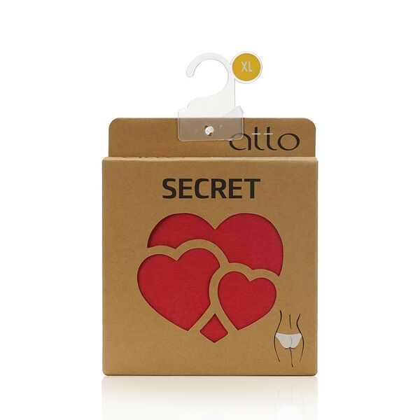 Женские трусы - слипы Atto Secret, Малиновый, XL